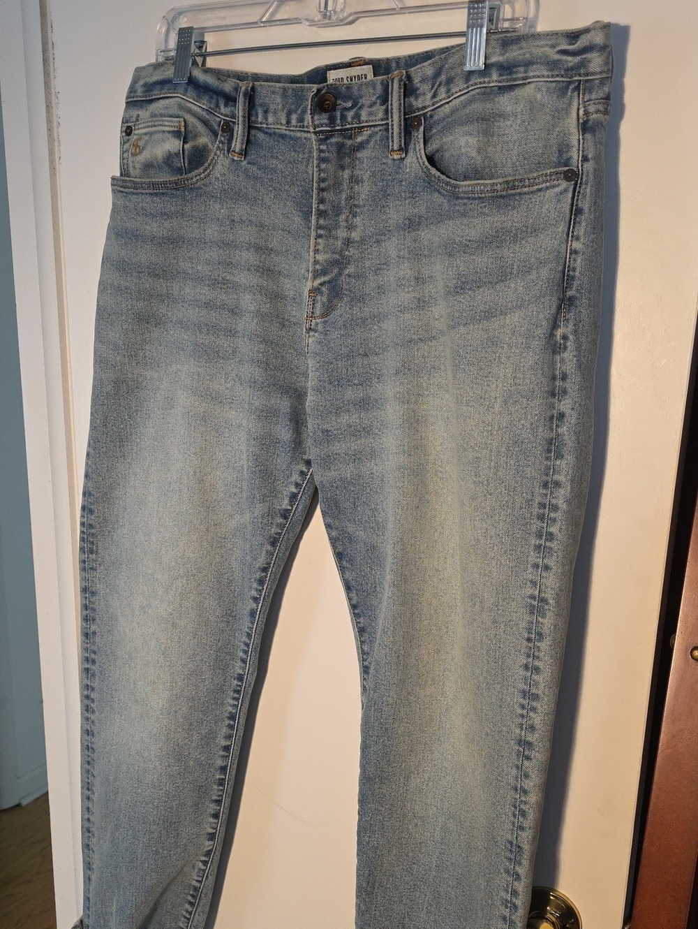 Todd Snyder Light Blue Jeans - Perfectly Broken In 36W x 32L Awesome